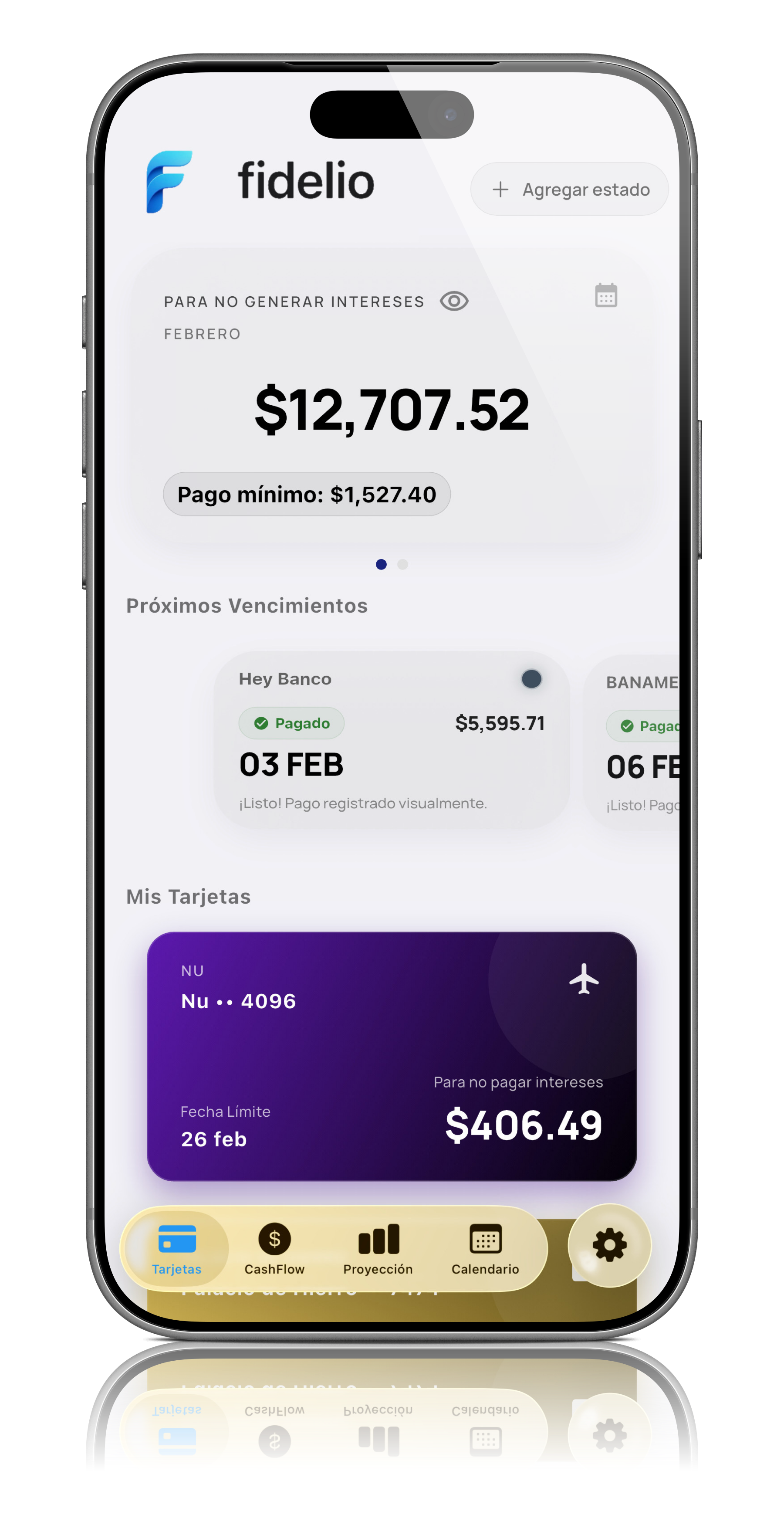 Fidelio App Screens